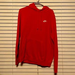 Red Nike Hoodie